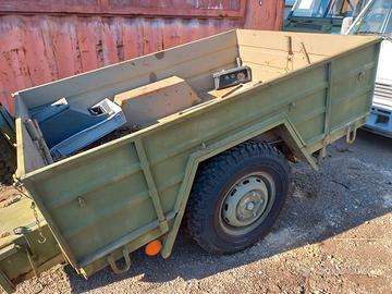 Carrello militare per VM90 o AR90 immatricolato