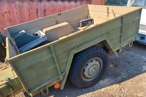 Carrello militare per VM90 o AR90 immatricolato