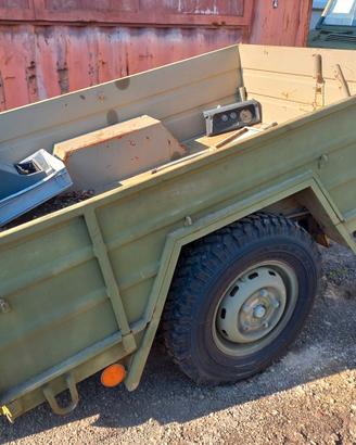 Carrello militare per VM90 o AR90 immatricolato
