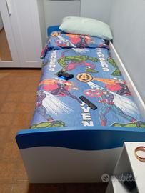 letto con letto estraibile