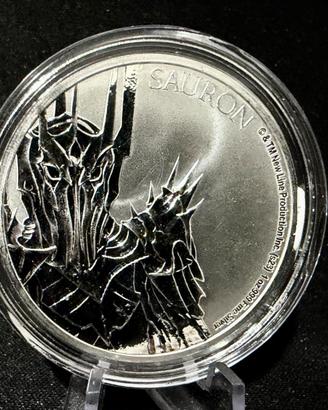 1 oncia 1OZ argento Niue 2023 - SAURON