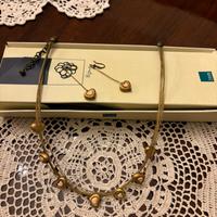 Collana con orecchini thun