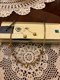 Collana con orecchini thun