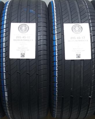 4 GOMME 205 45 17 MICHELIN A70987