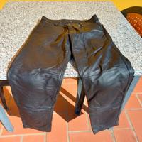 pantaloni moto pelle BMW 