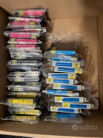 32 Cartucce Epson T071* vari colori compatibili