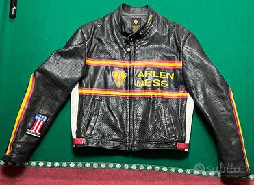 Giacca pelle Mikey Rourke by Arlen Ness