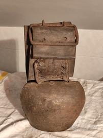 Vecchio campanaccio con cintura 