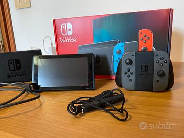 Nintendo Switch Nera/gioco e scheda