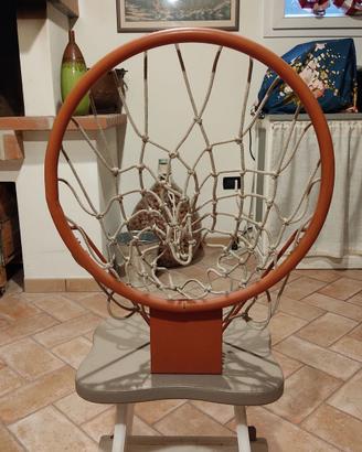 Canestro Basket regolamentare con rete