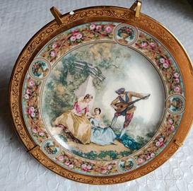Limoges piatto decorativo in porcellana