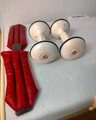 attrezzi per ginnastica 