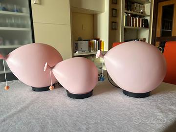 Lampada palloncino ballon rosa media taglia M