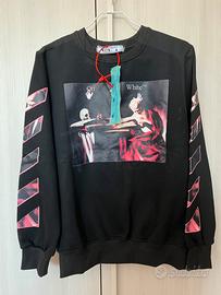 Felpa Maglione Off-White Caravaggio Nero