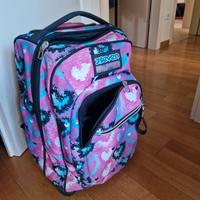 zaino scuola con trolley seven