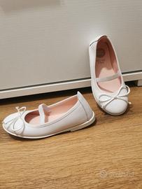 Scarpe ballerina bianche bambina 