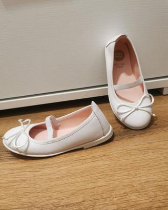 Scarpe ballerina bianche bambina 