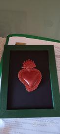 Quadretto con cuore sacro 