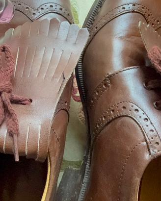 Scarpe in pelle da golf