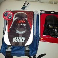 Zaino scuola Star Wars, maschera Darth Vader 