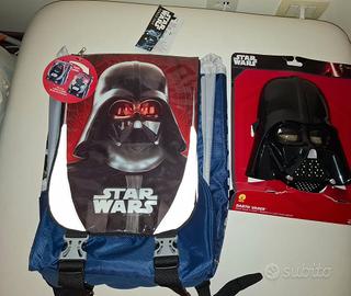 Zaino scuola Star Wars, maschera Darth Vader 