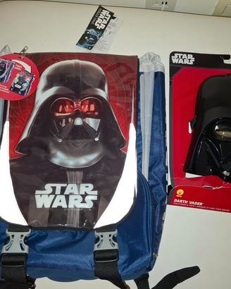 Zaino scuola Star Wars, maschera Darth Vader 