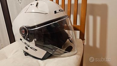 Casco moto LS2 Jet Infinity II Solid White XL