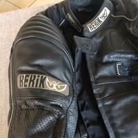 Tuta 2 pezzo moto in pelle