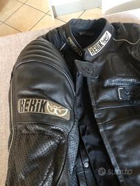 Tuta 2 pezzo moto in pelle