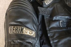 Tuta 2 pezzo moto in pelle