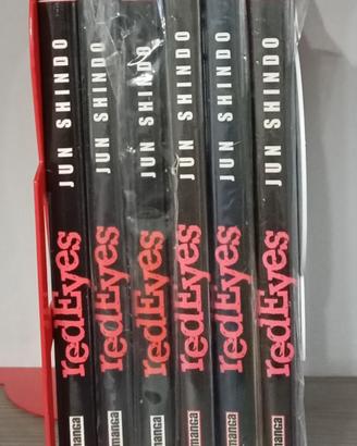 Lotto 6 fumetti "redEyes"-Manga 