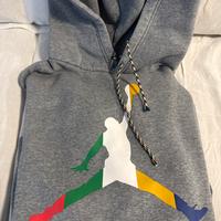 Felpa con cappuccio jordan tg M