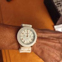 orologio donna in silicone bianco