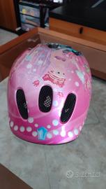 Casco da bici bambina rosa 