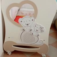 Culla bimbo pali orsetto