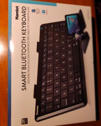 Tastiera bluetooth Hamlet per tablet e smartphone 