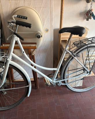 Bici vintage da donna di facile sistemazione