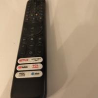 telecomando tcl 65" qled
