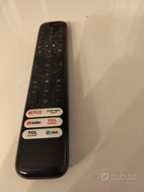 telecomando tcl 65" qled