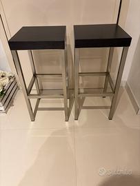 Sgabelli alti per cucina o tavoli sospesi h70 cm