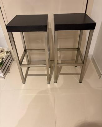 Sgabelli alti per cucina o tavoli sospesi h70 cm