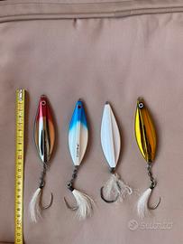 Lotto 4 Metal Jig 95g – Spinning / Casting Mare