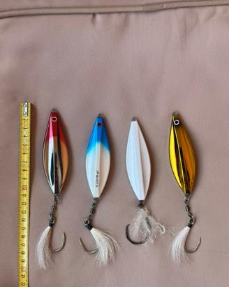 Lotto 4 Metal Jig 95g – Spinning / Casting Mare