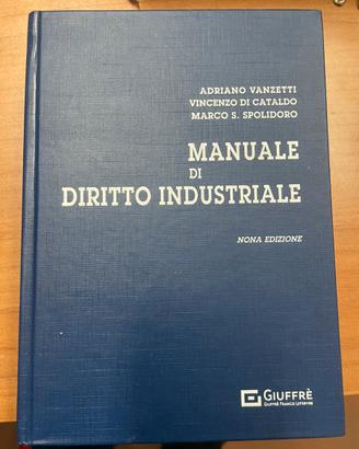 Manuale di Diritto Industriale 9 ed.