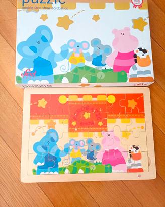 Sevi-Trudi – puzzle legno double face