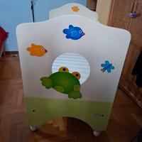 Culla + Fasciatoio Azur Loppiano