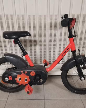 Bicicletta bambino con rotelle 