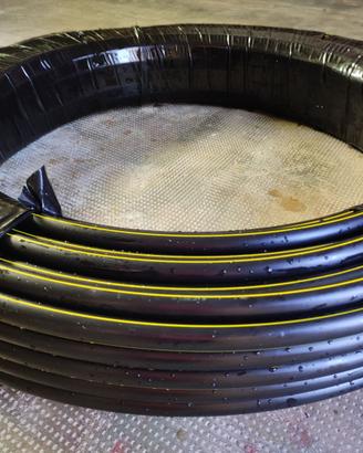 Tubo polietilene PVC nero alta pressione gas acqua
