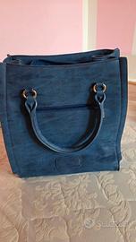 Borsa blu Camomilla 