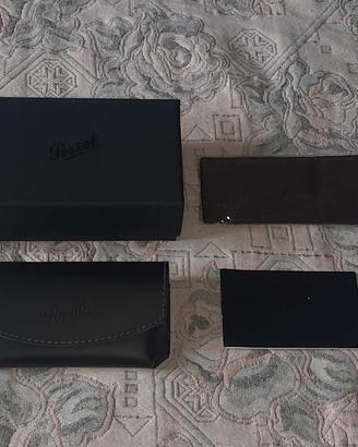 Custodia Occhiali Persol Originale con Scatola Pan